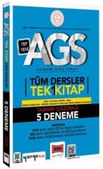 2025 MEB AGS Tüm Dersler Tek Kitap Tamamı Çözümlü 5 Deneme Yargı Yayınları
