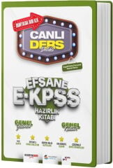 EKPSS Genel Kültür Genel Yetenek Canlı Ders Efsane Hazırlık Kitabı Akademi Denizi
