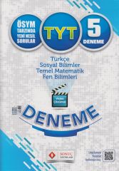 TYT Video Çözümlü 5 Deneme Karekodlu Sonuç Yayınları