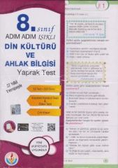 Adım Adım 8. Sınıf Din Kültürü ve Ahlak Bilgisi Yaprak Test Bilal Işıklı Yayıncılık