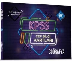 KPSS Coğrafya Cep Bilgi Kartları KR Akademi