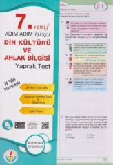 7. Sınıf Adım Adım Din Kültürü ve Ahlak Bilgisi Yaprak Test Bilal Işıklı Yayınları