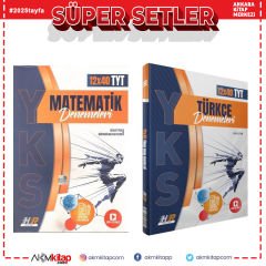 Hız ve Renk TYT Matematik ve Türkçe Deneme Seti 2 Kitap