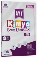AYT Kimya 25 x 13 Branş Denemeleri Orbital Yayınları