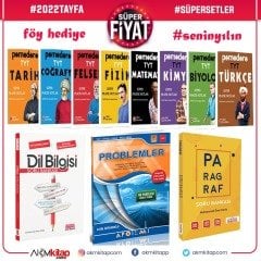 2022 Tayfa Pomodoro Konu ve AKM Paragraf Dil Bilgisi ile Apotemi Problemler Soru Bankası Seti