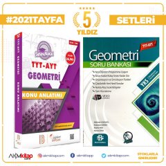 Bilgi Sarmal TYT AYT Geometri Soru Bankası ile Eğitim Dünyası Geometri Konu Anlatımı 2 Kitap Set
