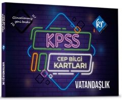 KPSS Vatandaşlık Cep Bilgi Kartları KR Akademi