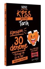 2021 KPSS Genel Kültür Tarih Konuşan 30 Deneme Yargı Yayınları