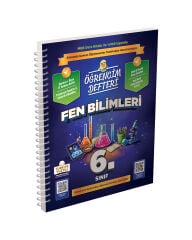 6.Sınıf Fen Bilimleri Öğrencim Defteri Murat Eğitim Yayınları