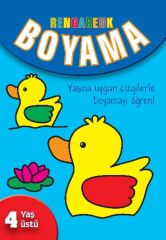Rengarenk Boyama 4 Yaş Üstü Parıltı Yayınları