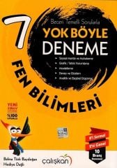 7. Sınıf Fen Bilimleri Yok Böyle Deneme Çalışkan Yayınları