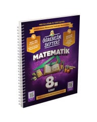 8.Sınıf Matematik Öğrencim Defteri Murat Eğitim Yayınları
