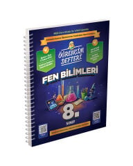 8.Sınıf Fen Bilimleri Öğrencim Defteri Murat Eğitim Yayınları