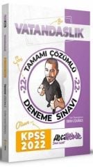 2022 KPSS Vatandaşlık Tamamı Çözümlü 22 Deneme Hocawebde Yayınları