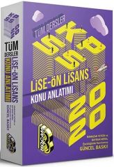 2020 KPSS Lise Ön Lisans Konu Anlatımı Benim Hocam Yayınları