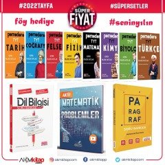 2022 Tayfa Pomodoro Konu ve AKM Paragraf Dil Bilgisi ile Aktif Öğrenme Problemler Soru Bankası Seti