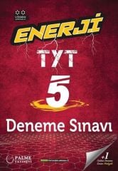 TYT Enerji 5 Deneme Sınavı Palme Yayınları