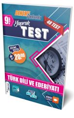 9. Sınıf Türk Dili ve Edebiyatı Yaprak Test Tümler Yayınları