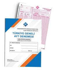 AYT Türkiye Geneli Deneme KR Akademi Yayınları