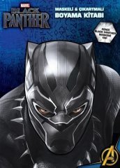 Marvel Black Panther Maskeli ve Çıkartmalı Boyama Kitabı Beta Kids