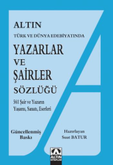 Yazarlar ve Şairler Sözlüğü Altın Kitaplar Yayınevi