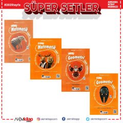 Kafa Dengi TYT AYT Matematik ve Geometri Seti 4 Kitap