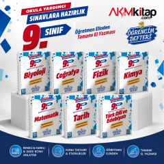 Murat Eğitim 9.Sınıf Öğrencim Defteri Seti 7 Kitap