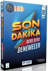 8. Sınıf LGS Tüm Dersler Son Dakika Ders Ders Denemeleri Yanıt Yayınları