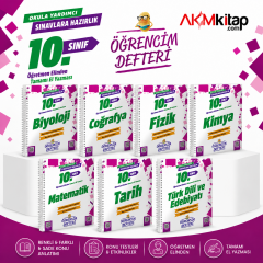 Murat Eğitim Yayınları 10.Sınıf Öğrencim Defteri Seti 7 Kitap