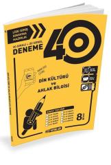 8. Sınıf LGS Din Kültürü ve Ahlak Bilgisi 40 Deneme Hız Yayınları