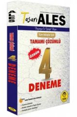 ALES Özgün 4 Fasikül Deneme Tasarı Eğitim Yayınları
