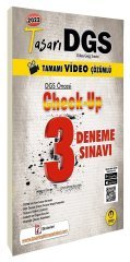 2021 DGS Öncesi Check Up Video Çözümlü 3 Deneme Tasarı Eğitim Yayınları