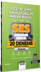 8. Sınıf Din Kültürü ve Ahlak Bilgisi SES Deneme Serisi 20 Deneme Benim Hocam Yayınları