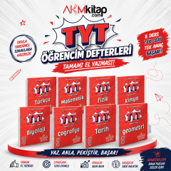 Murat Eğitim Yayınları TYT Öğrencim Defteri Seti 8 Kitap