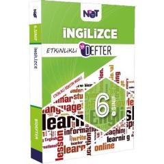 6. Sınıf İngilizce Etkinlikli Bi Defter Bi Not Yayınları