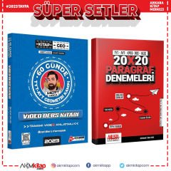Mert Hoca TYT AYT Geometri Kampı ve AKM Paragraf Deneme Seti 2 Kitap