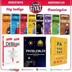 2022 Tayfa Pomodoro Konu ve AKM Paragraf Dil Bilgisi ile Çöz Kazan Problemler Soru Bankası Seti