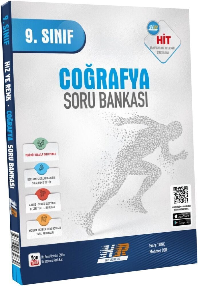 9. Sınıf Coğrafya HİT Soru Bankası Hız ve Renk
