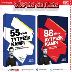 Özcan Aykın 55 Günde TYT ve 88 Günde AYT Fizik Kampı Seti 2 Kitap