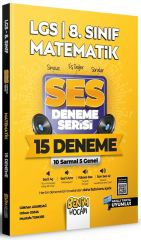 8. Sınıf LGS Matematik SES Deneme Serisi 15 Deneme Benim Hocam Yayınları