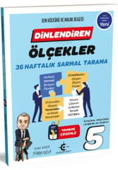 5. Sınıf Dinlendiren Ölçekler 36 Haftalık Sarmal Tarama Eker Test