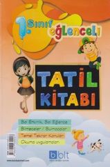 1. Sınıf Eğlenceli Tatil Kitabı Bulut Eğitim Yayınları