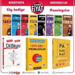 2022 Tayfa Pomodoro Konu ve AKM Paragraf Dil Bilgisi ile Çıtır Çerez Problemler Soru Bankası Seti