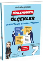 7. Sınıf Dinlendiren Ölçekler 36 Haftalık Sarmal Tarama Eker Test