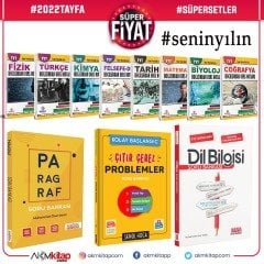 2022 Tayfa Dev Konu Seti ve AKM Paragraf Dil Bilgisi ile Çıtır Çerez Problemler Soru Bankası Seti