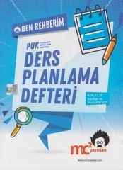 9.10.11.12. Sınıflar ve Mezunlar İçin Ders Planlama Defteri Mc2 Yayınları