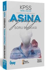 KPSS Coğrafya Aşina Tamamı Çözümlü Soru Bankası İsem Yayınları