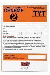 TYT Türkiye Geneli Deneme 2 Yargı Yayınları