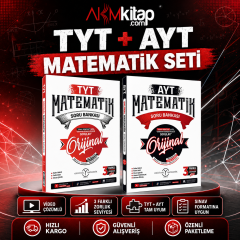 Orijinal TYT ve AYT Matematik Soru Bankası Seti 2 Kitap