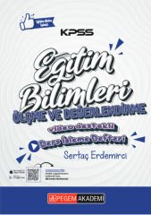 KPSS Eğitim Bilimleri Ölçme ve Değerlendirme Ders İzleme Defteri Pegem Yayınları